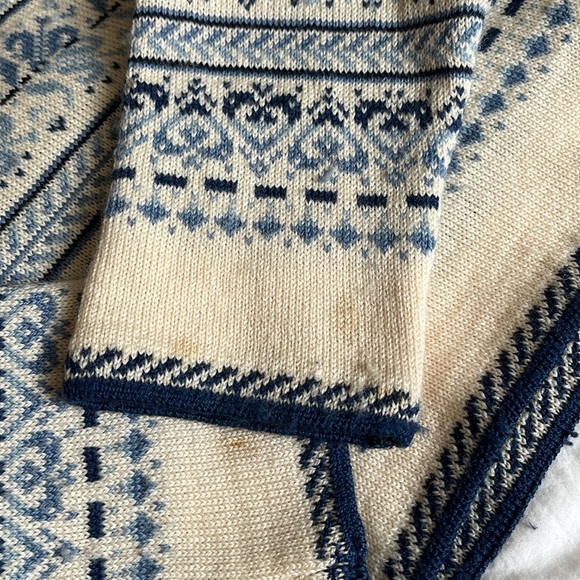 Dale Of Norway Fair Isle Zip Up Sweater - Picture 9 of 9